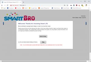 192.168.1.1 smartbro.